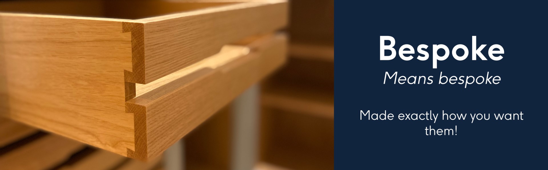 The Drawer Box Company – Handmade Dovetail Drawer Boxes
