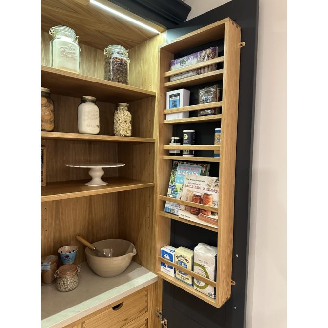 Oak Larder Door Rack - Image 6