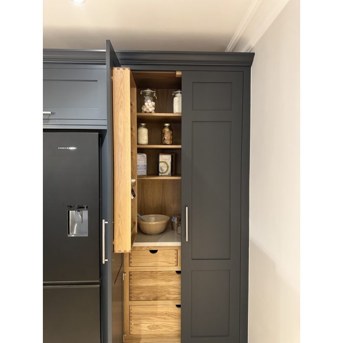 Oak Larder Door Rack - Image 7