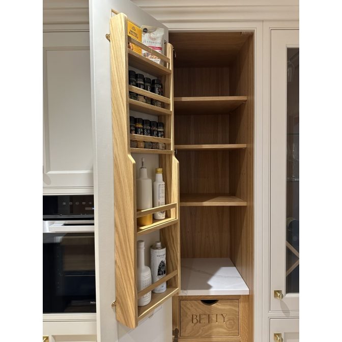 Oak Larder Door Rack - Image 2